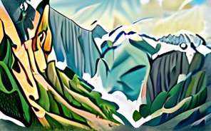 瀑布峡谷山峰成因 流水侵蚀与地壳运动